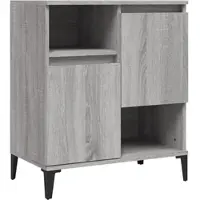Helloshop26 - Buffet Sideboard Kommode Kleiderschrank Aufbewahrungsmöbel Organizer Küche Wohnzimmer Sonoma 60 x 35 x 70 cm 02_0036398