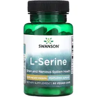Swanson Health AjiPure L-Serin 500 mg 60 St