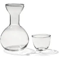 Form & Refine - Pinho Karaffe mit Glas, klar