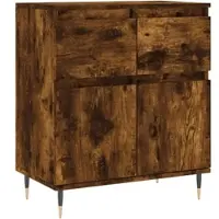 Helloshop26 - Buffet Sideboard Kommode Kleiderschrank Aufbewahrungsmöbel Organizer für Küche Wohnzimmer Lounge 60 x 35 x 70 cm 02_0030989