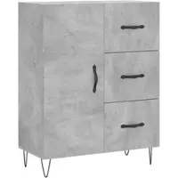 Helloshop26 - Buffet Sideboard Kommode Kleiderschrank Aufbewahrungsmöbel Organizer für Küche Wohnzimmer Lounge 69,5 x 34 x 90 cm 02_0032044