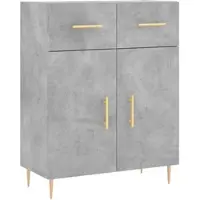 Helloshop26 - Buffet Sideboard Kommode Kleiderschrank Aufbewahrungsmöbel Organizer für Küche Wohnzimmer Lounge 69,5 x 34 x 90 cm 02_0032010