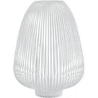 Blomus Lyva Laterne L White - , Weiß, für Wohnzimmer, Metall