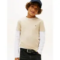Tommy Hilfiger T-Shirt KB0KB06879 Beige Regular Fit