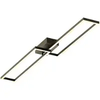 TINT Smart Home Deckenlampe Ciso, dimmbar, schwarz, für Wohn- / Esszimmer, Metall, Modern, Smart Home Deckenlampe