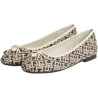Tommy Hilfiger Ballerinas Th Charm Jacquard Ballerina FW0FW09504 Bunt