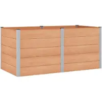 vidaXL Möbel Hochbeet Braun 200 x 100 x 91 cmBeete - Beete c7690