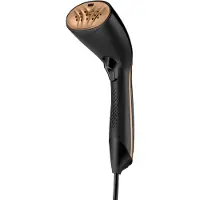 Philips Steam & Go Garment Steamer mit Bürstenzubehör, 22 g/min konstanter Dampf, 1200 W, schwarz (GC362/80)