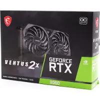 MSI V397-022R GeForce RTX 3060 VENTUS 2X 12G OC NVIDIA 12 GB GDDR6