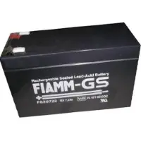 FIAMM FG20722 12V 7,2Ah Blei Akku / Blei Akku / AGM Blei Vlies VdS