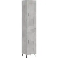 Helloshop26 - Buffet Sideboard Kommode Schrank Aufbewahrungsmöbel Organizer Küche Wohnzimmer Lounge hoch 34,5 x 34 x 180 cm 02_0034249