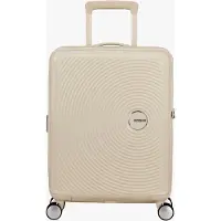 American Tourister Soundbox Spinner 55 / 20 TSA EXP Trolley Coconut Sand creme