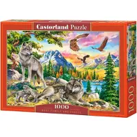 Castorland Puzzle Wolfsfamilie 1000 Teile