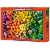 Castorland Puzzle Rainbow of Vitamins - bunte Puzzle 1500 Teile