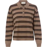 MSCH Copenhagen Damen Tops & T-Shirts Mschterine Pullover Stp - Bruin - Größe XS/S