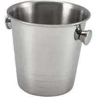 Genware Mini Eiskübel Aus Edelstahl 10 Cm