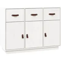 Helloshop26 - Buffet Sideboard Kommode Kleiderschrank Aufbewahrungsmöbel Organizer für Küche Wohnzimmer Lounge 100 x 40 x 75 cm 02_0030170