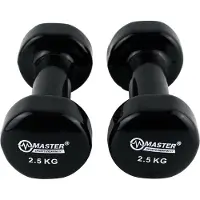 Masterline Vinylhanteln 2 x 2,5 kg