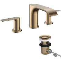 Hansgrohe 75033140 3-Loch Waschtischarmatur 95 Vivenis