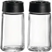 Montana 057277, Gewürzschüttler, Schwarz, Transparent, Abnehmbarer Deckel