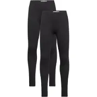 Minymo Leggings - 2er-Pack - Anthracite Black - - 3 Jahre (98) - Leggings