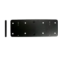 Markenlos Montageplatte Schwarz, Modellnummer 213053, Abmessungen 1 x 1 x 1 cm, Gewicht 52 Gramm