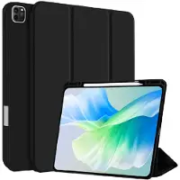 4smarts FolioCaseBasic für Apple iPad Pro 13" (M5, 2025 / M4, 2024) schwarz