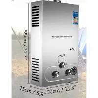 OEM Warmwasserbereiter, Durchlauferhitzer, Edelstahl, 10 L 20KW