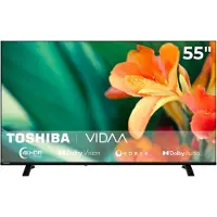 Toshiba 55UV1563DDW 55 Zoll Smart TV VIDAA 4K UHD Fernseher Dolby Vision HDR, Triple-Tuner (2026)