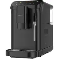 Heinner Automatische Espressomaschine Buongiorno HEMA-D20DBK, 1350W, 20 bar, Wassertankkapazität 1,5L, Bohnenbehälterkapazität 190g, Schwarz