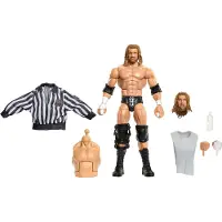 Mattel WWE Elite Collection Premium Live-Event Triple H Actionfigur-Set, SummerSlam-Serie, Sammelfigur