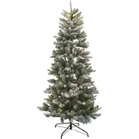 Sirius LED Baum Elias Tree beschneit 234 LED warmweiß 1,8 m grün