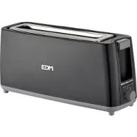 EDM Black Design 900w Toaster One Size / EU Plug 220V One Size