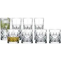 Lyngby Whiskyglas / Longdrinkglas Melodia Clear (8er Set)