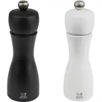 Peugeot Salz- & Pfeffermühle Tahiti Schwarz / Matt Weiß 15 Cm