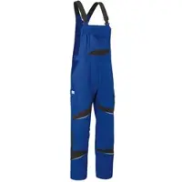 Kübler ACTIVIQ cotton+ Latzhose HIGH PSA 2 kornblumenblau/schwarz 102 - 3255 3421-4699-102 - kornblumenblau/schwarz