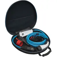 NRGKick Set Optimal, Typ 2, 22 kW, 32 A, 5 m, Überspannung, Überhitzung, Unterspannung, Schwarz, Blau, Rot