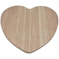 Gerkimex Playwood Brotbrett aus Holz in Herzform