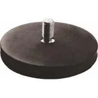 Holex Flachgreifermagnet Set 2-teilig mit Gewindestutzen 66 mm