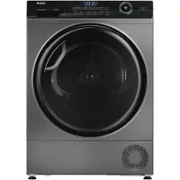 Haier I-Pro Series 5 HD100-A2959RE-FR, Freistehend, Frontlader, Wärmepumpe, Anthrazit, Drehregler, Berührung, Rechts