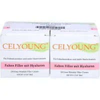 KREPHA GmbH & Co. KG Celyoung Falten Filler mit Hyaluron Creme 100 ml