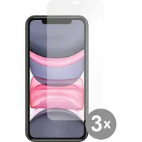 Cazy Displayschutzfolie aus gehärtetem Glas für iPhone 11, Schutz vor Kratzern und Stössen, Einfach