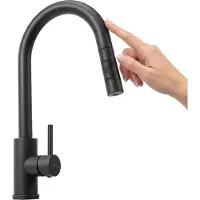 REA Küchenarmatur Fresh Touch Schwarz