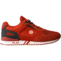 Serge Blanco Chamonix-Sneaker aus Leder Orange | Gr.: 44
