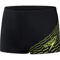 Speedo Kinder Badehose MEDLEY LOGO ASHT JM BLK/GREEN