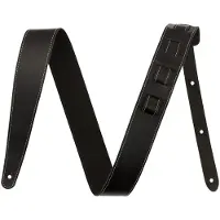 Fender 2" „ Essentials "-Lederriemen schwarz