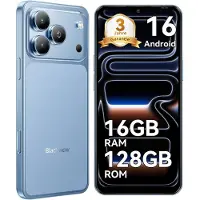 Blackview 2026 WAVE 7C Handy Ohne Vertrag, 6.56", Android16, 16GB+128GB/2TB TF, Face ID, 5000mAh, 32MP, Dual-SIM, WiFi 5, IP54
