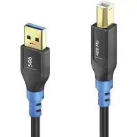 PureLink FlexInstall USB-A auf USB-B Kabel USB 2.0 480Mbps 1.50m