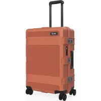 Peli ATX TRVL Hartschalen-Reisekoffer, mittelgroß, Farbe: Iron Clay