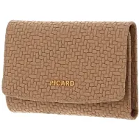 PICARD Leder Geldbörse Day Trip 1 Flap Wallet Cookie beige